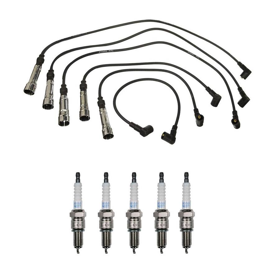 Mercedes VW Ignition Wire Kit (5 Pieces) 101000036AB - Denso